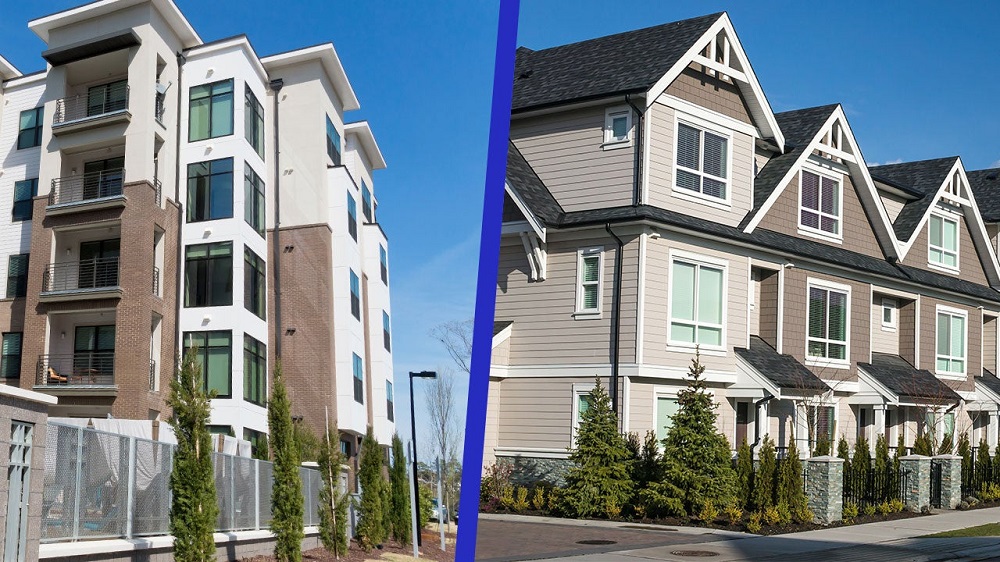 Difference Between Townhouse Villa And Condo