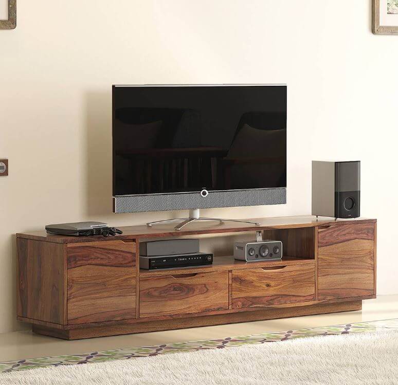 What are the different types of TV racks available in the market